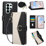 Crossbody Leather Wallet Case for Samsung Galaxy S26 Series