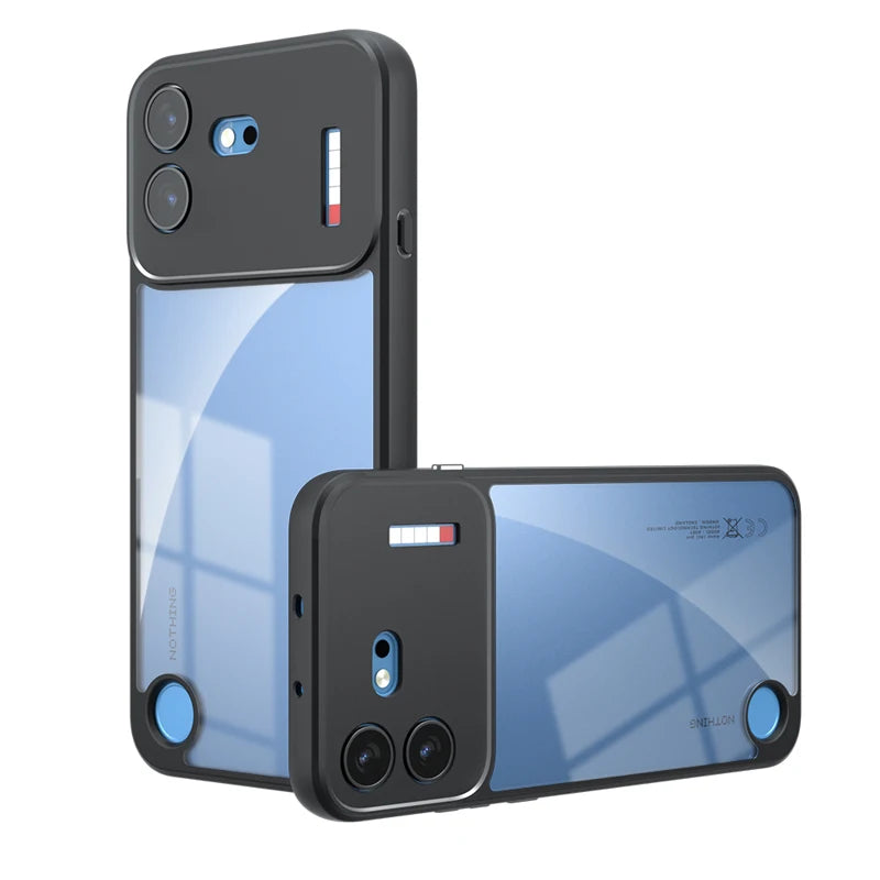 Transparent Matte Drop Protection Case with Four-Corner Airbag Cushioning for Nothing Phone (4b)