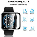 Soft Glass 9D HD Full Film Screen Protector for Apple Watch