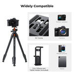 K&F Concept 63" Aluminum Travel Tripod