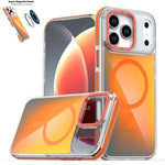 Luxury Protective MagSafe Case with Metal Lens Cover for iPhone 17 Series