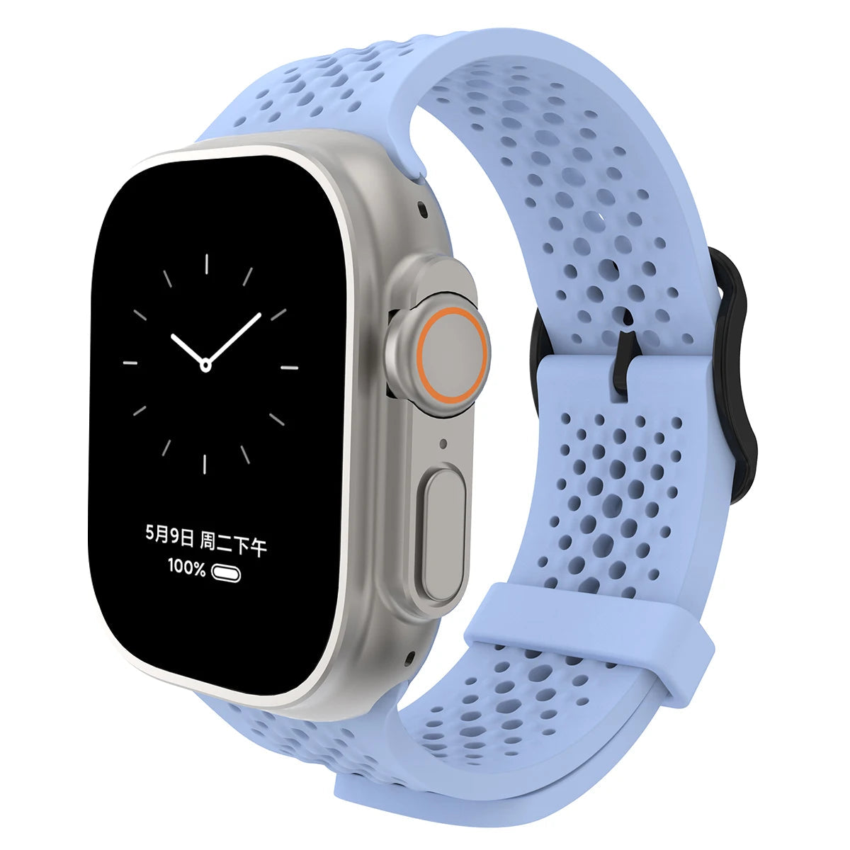 Durable Silicone Strap for Apple Watch