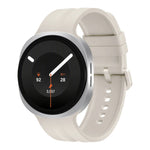 Waterproof Silicone Smartwatch Strap with Perforated Ventilation for Samsung Galaxy Watch 9