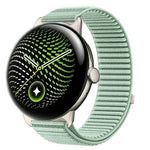 Elastic Nylon Watch Band with Velcro Adjustment Strap for Google Pixel Watch 4