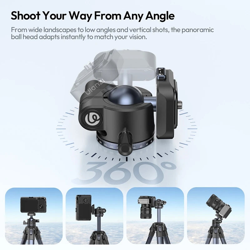 Ulanzi OMABRA II Tripod with Quick Release Plate