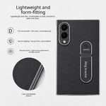 Leather Case with Ring Bracket for Samsung Galaxy Z Fold 8