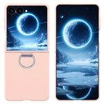Shockproof Flip Case with Metal Ring for Samsung Galaxy Z Flip 8