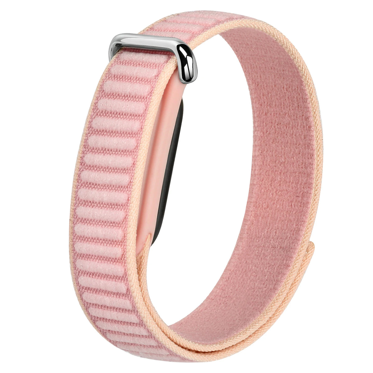 Soft Nylon Loop Watch Strap with Hook-and-Loop Closure for Google Fitbit Air