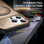 Heavy Duty MagSafe Case with Rotating Stand for iPhone 15 Series