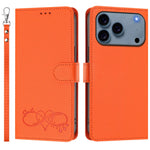 Heart Pattern Flip Wallet Case for iPhone 17 Series