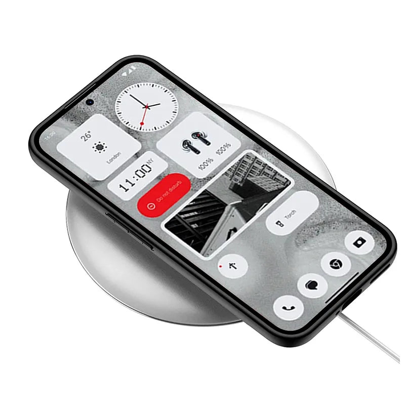 Luxury Matte Leather Soft Case for Nothing Phone 2a