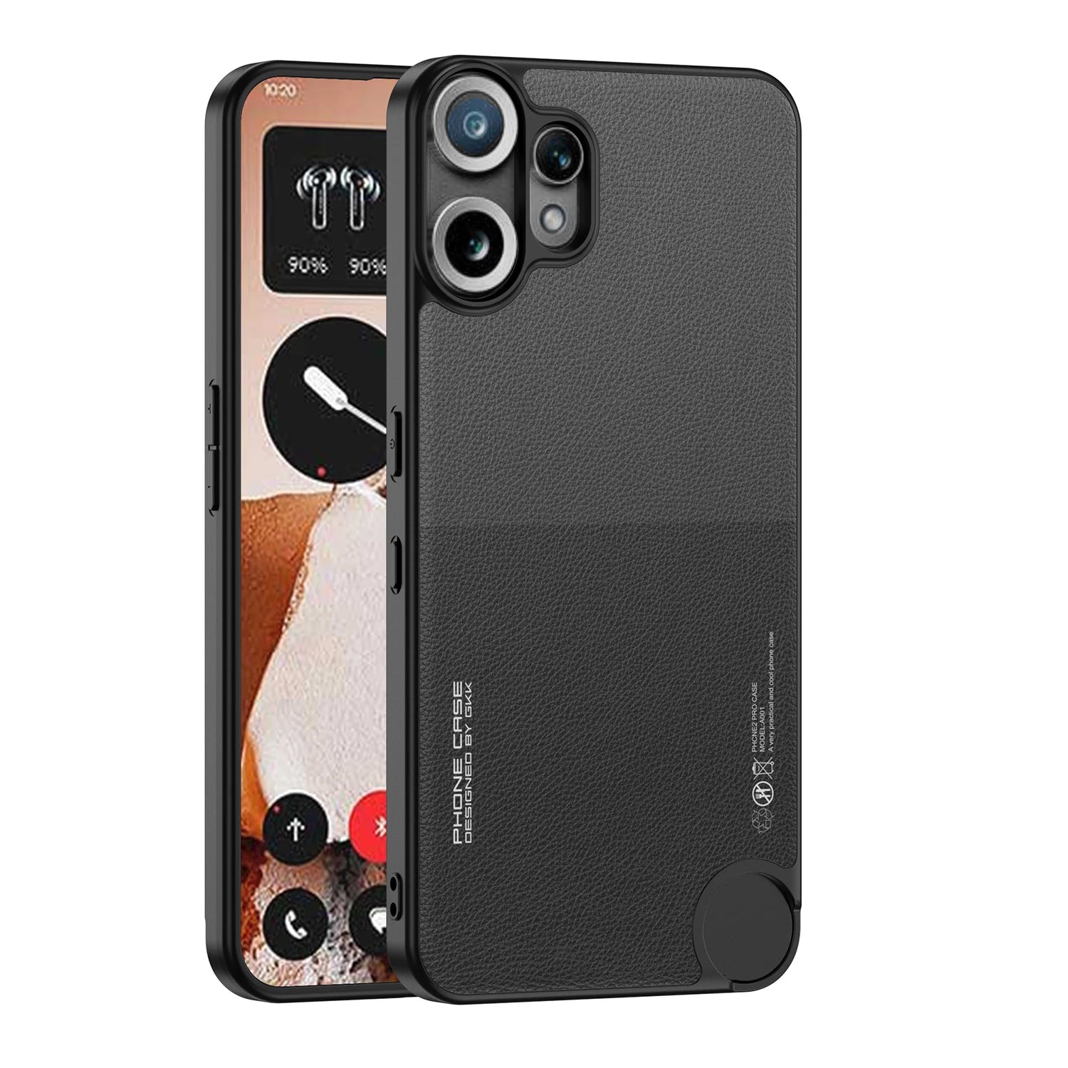 Soft Shockproof Leather Case for Nothing CMF Phone 2 Pro