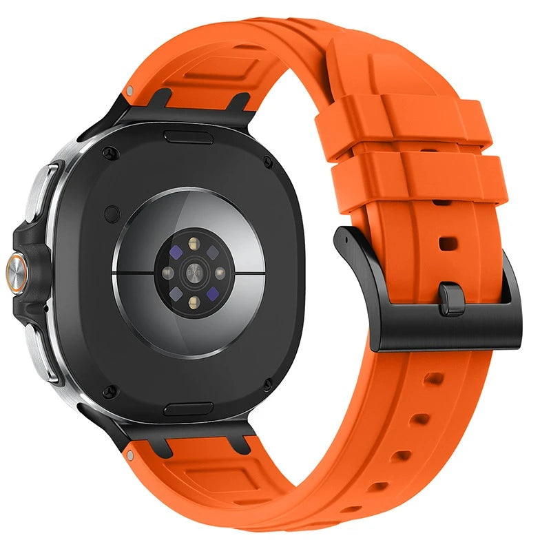 Silicone Watch Band Set with Two Interchangeable Straps for Samsung Galaxy Watch 9