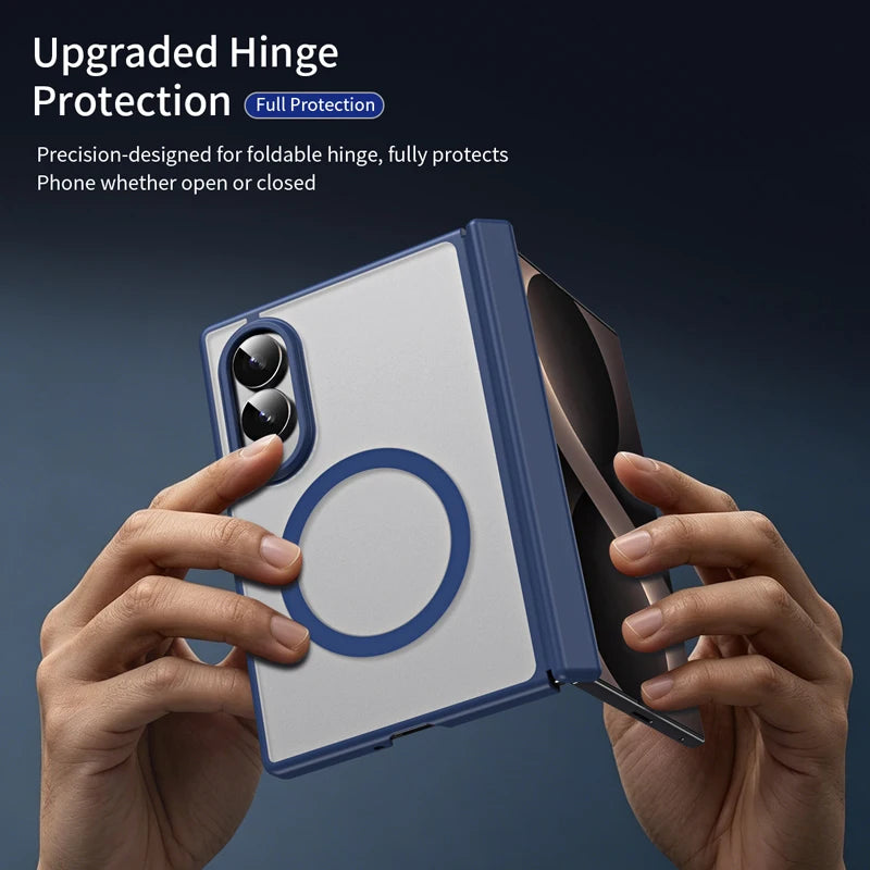 Soft-touch Matte Hinge Protection Case for Samsung Galaxy Z Fold 8