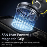 Vacuum Suction Car Phone Holder with Magnetic 360° Rotation Stand
