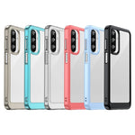 Samsung Galaxy A26 Clear Hard Case with Translucent Back Shell