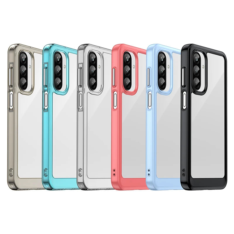 Samsung Galaxy A26 Clear Hard Case with Translucent Back Shell