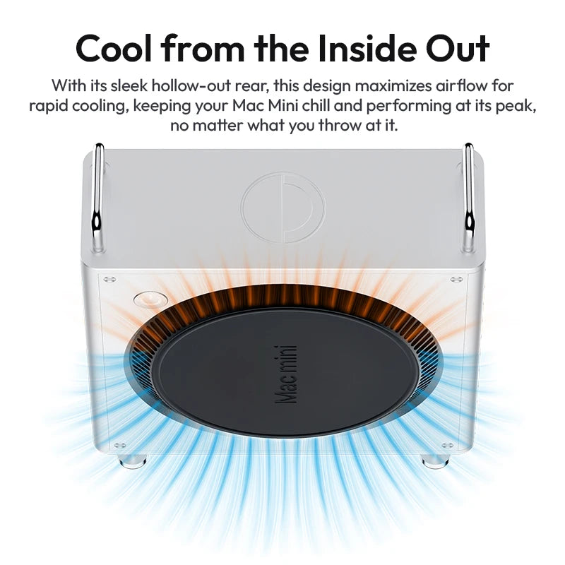 Aluminum Cooling Shell for Mac Mini M4/M4 Pro
