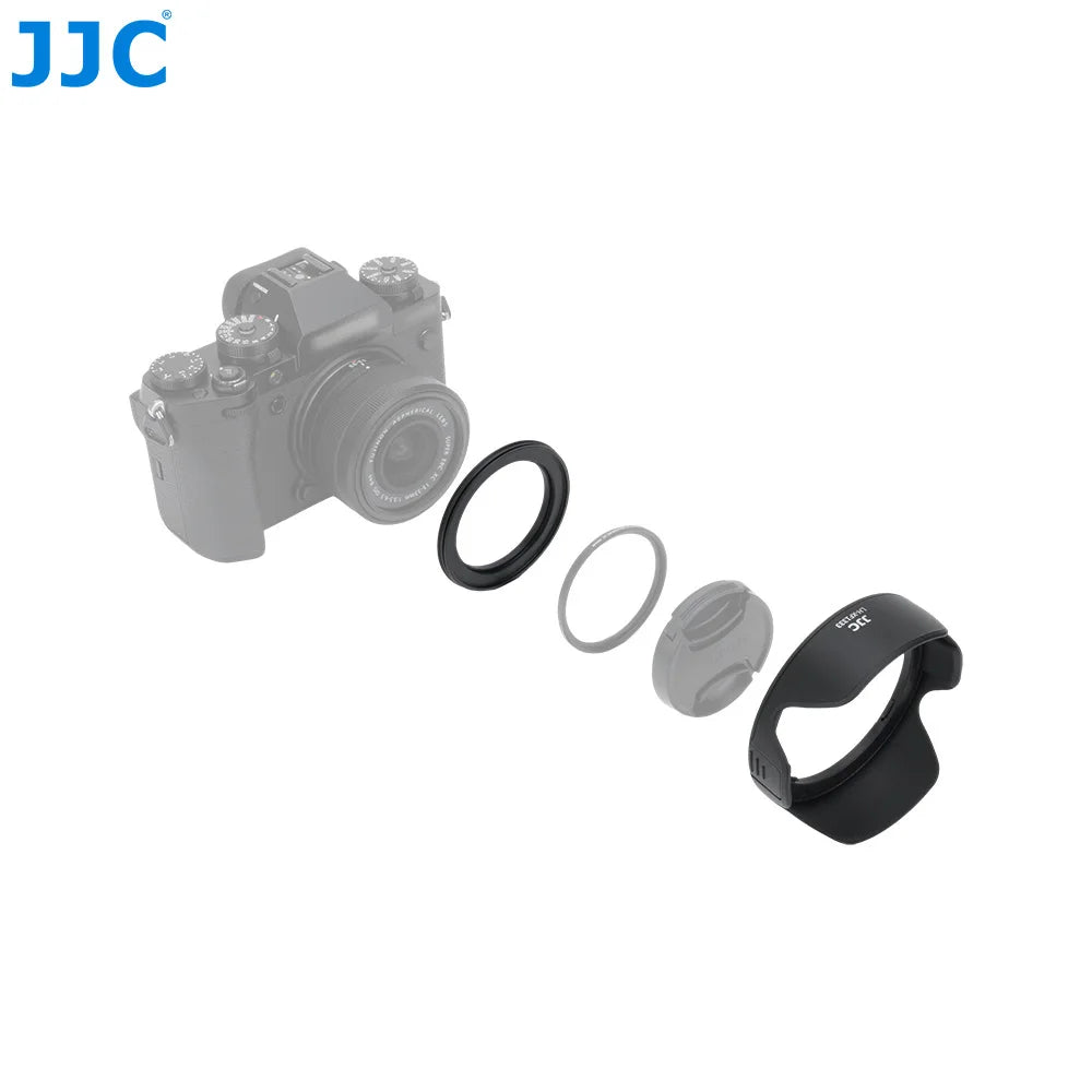 JJC Reversible Lens Hood Compatible with Fujifilm XC 13-33mm Lens