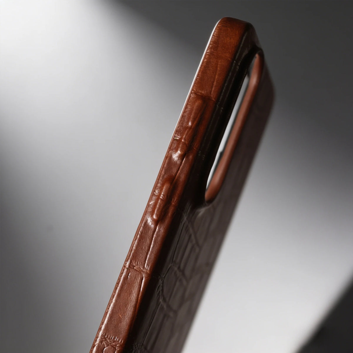 Genuine Leather Case with Integrated Magnetic Ring for Samsung Galaxy S21 Series
