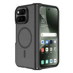 Matte PC Raised Camera Ring Case for Google Pixel 11 Pro Fold