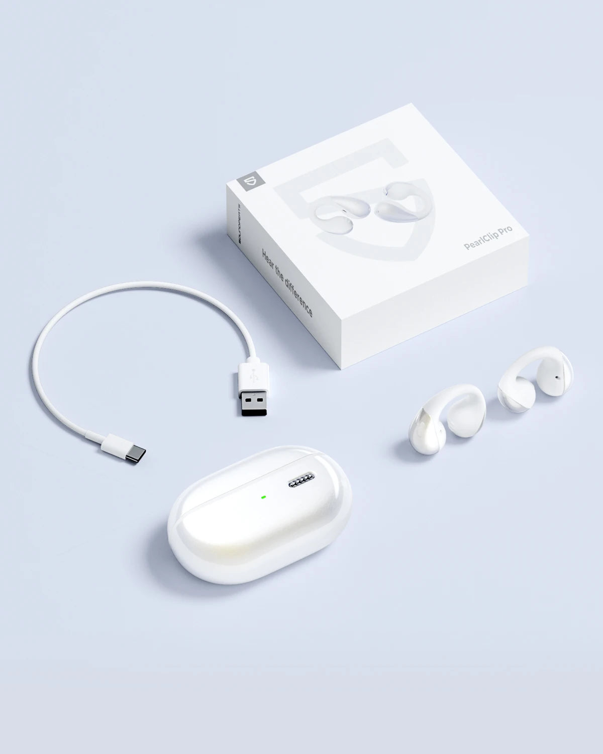 SoundPEATS PearlClip Pro Open-Ear Clip Earbuds