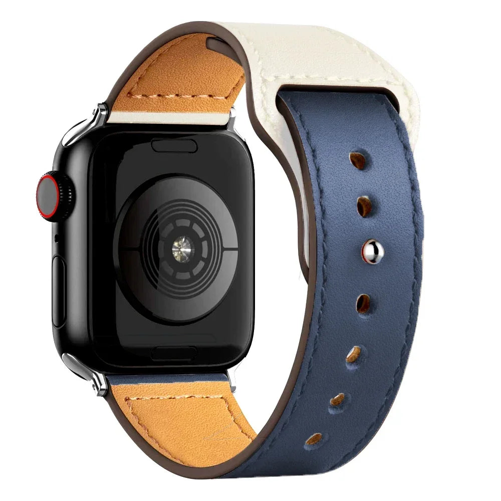 Luxury Genuine Leather Strap for Apple Watch