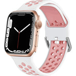 Two Tone Silicone Sport Strap for Apple Watch