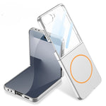 Luxury Slim Matte MagSafe Case with Built-in Screen Protector for Samsung Galaxy Z Flip 7
