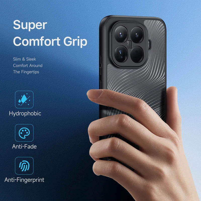 Transparent Anti-Yellowing Case with Enhanced Camera Protection for Xiaomi 15T Series