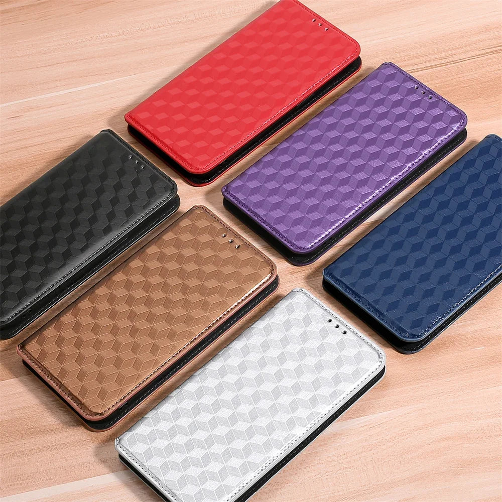 Premium Leather Wallet Case with Stand for Samsung Galaxy S26 Series