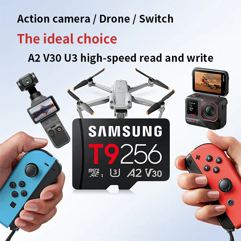 Samsung V30 microSDXC UHS-I Memory Card 4K Video