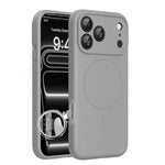 Soft-Touch Liquid Silicone MagSafe Case for iPhone 17 Series