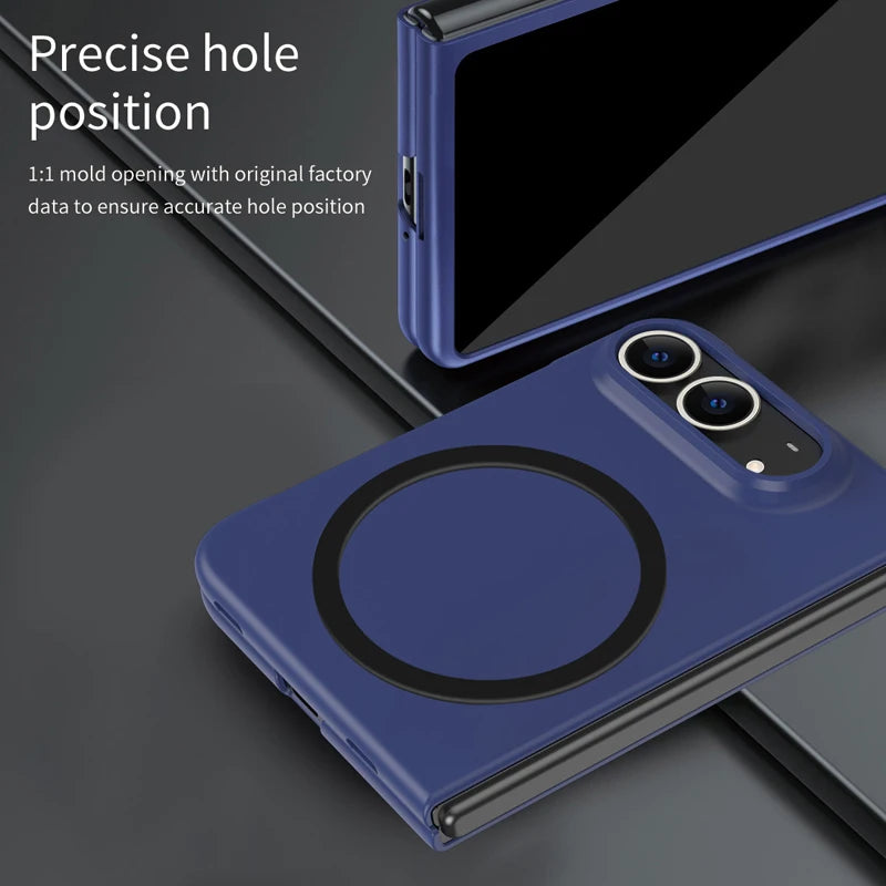 Matte Magnetic Case with Raised Camera Protection for iPhone Duo