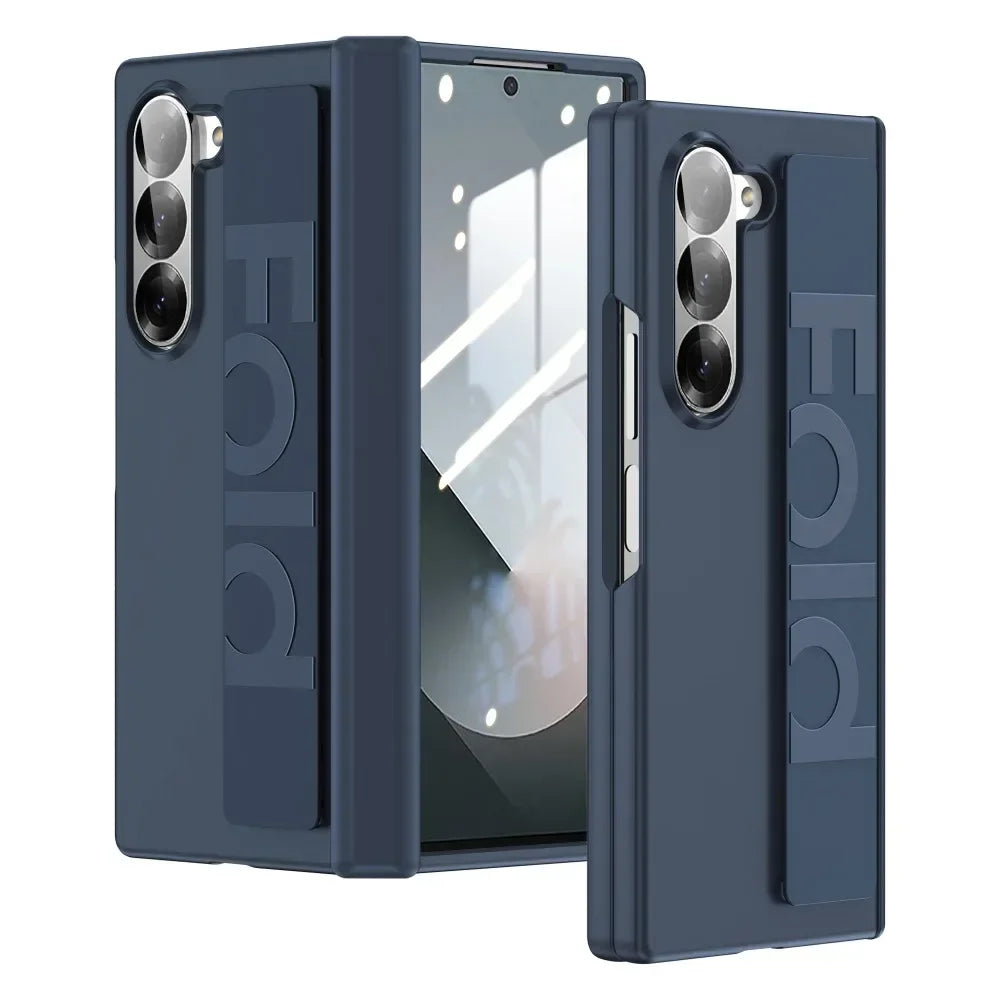 Soft Wrist Strap Bumper Case for Samsung Galaxy Z Fold 8 Ultra