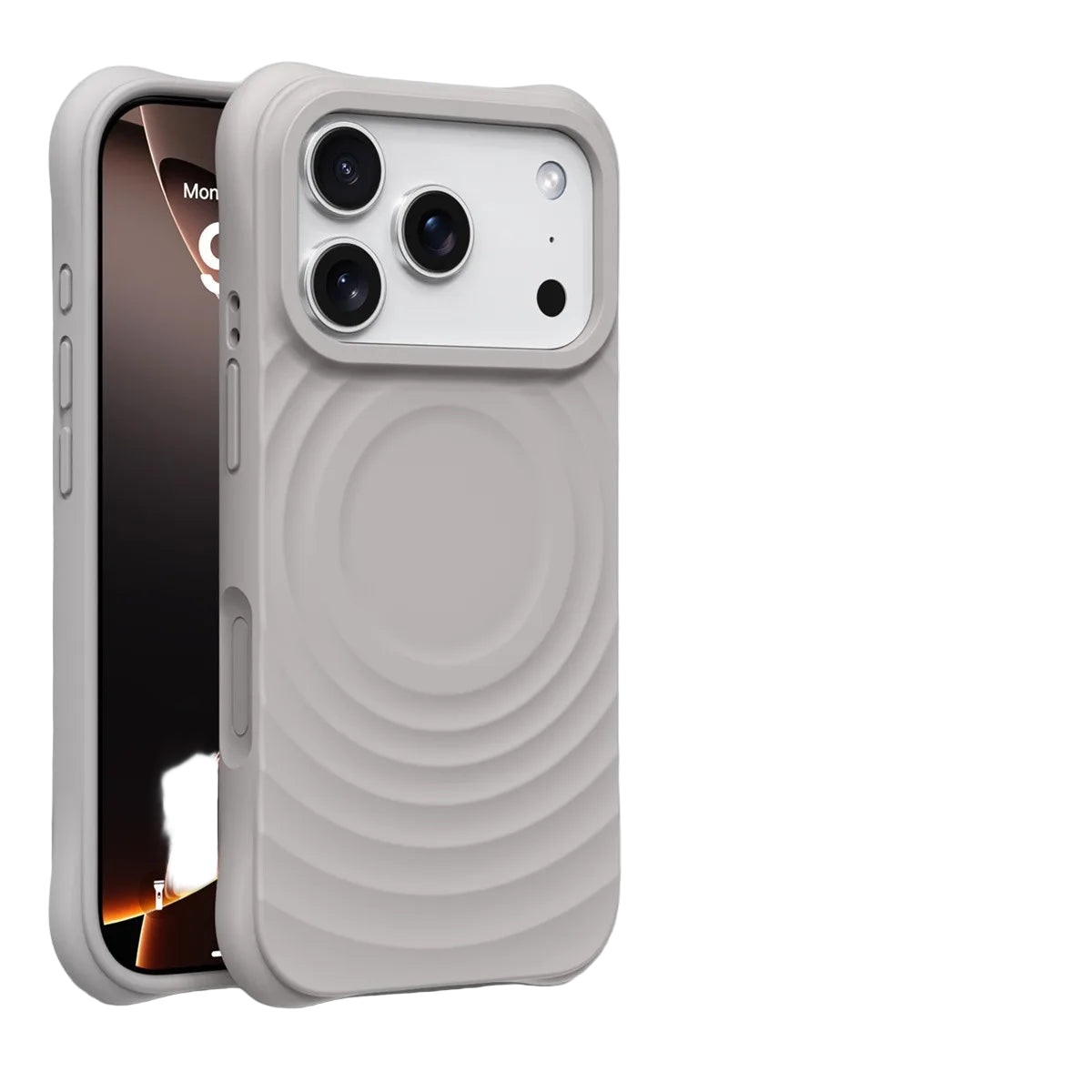 Water Ripple Silicone Magsafe Case for iPhone 17 Series