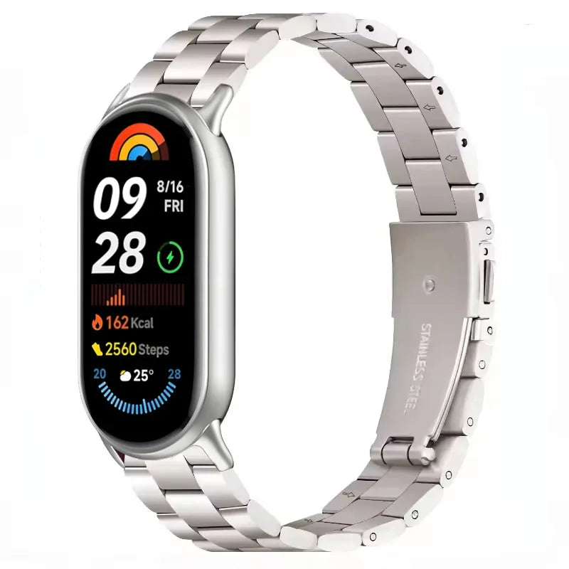 Stainless Steel Metal Strap for Xiaomi Smart Band 10