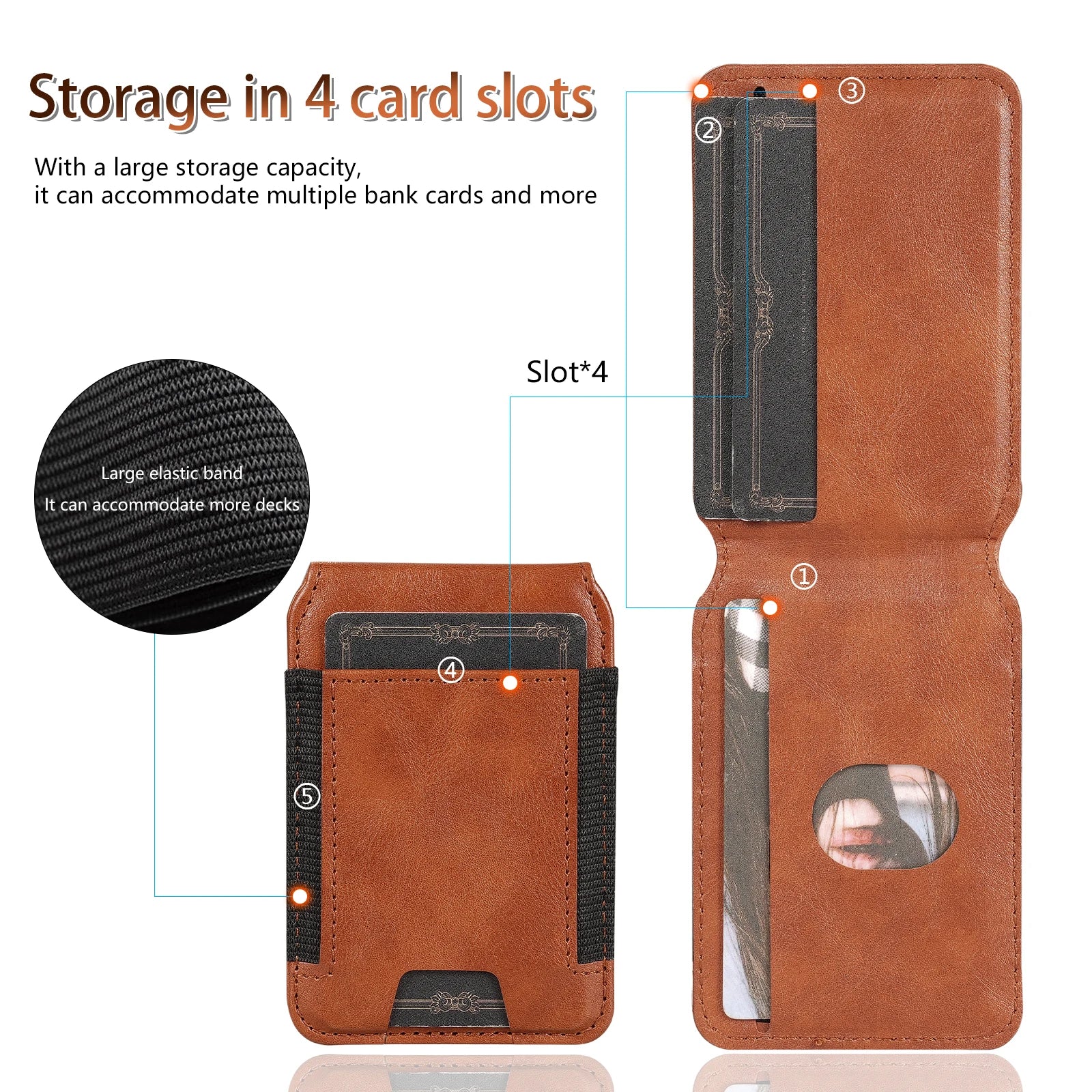 2-in-1 Detachable Magnetic Wallet Case for Samsung Galaxy Z Fold 7