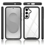 Crystal Clear TPU Bumper Case with Raised Edge Protection for Samsung Galaxy S26 FE