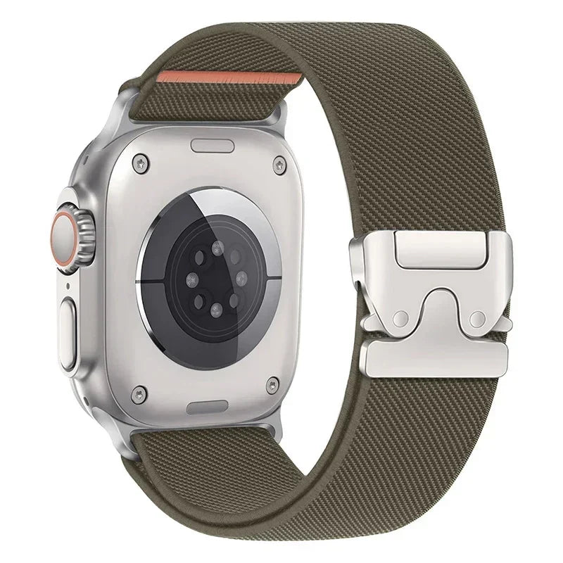 Stretchy Braided Nylon Strap for Apple Watch
