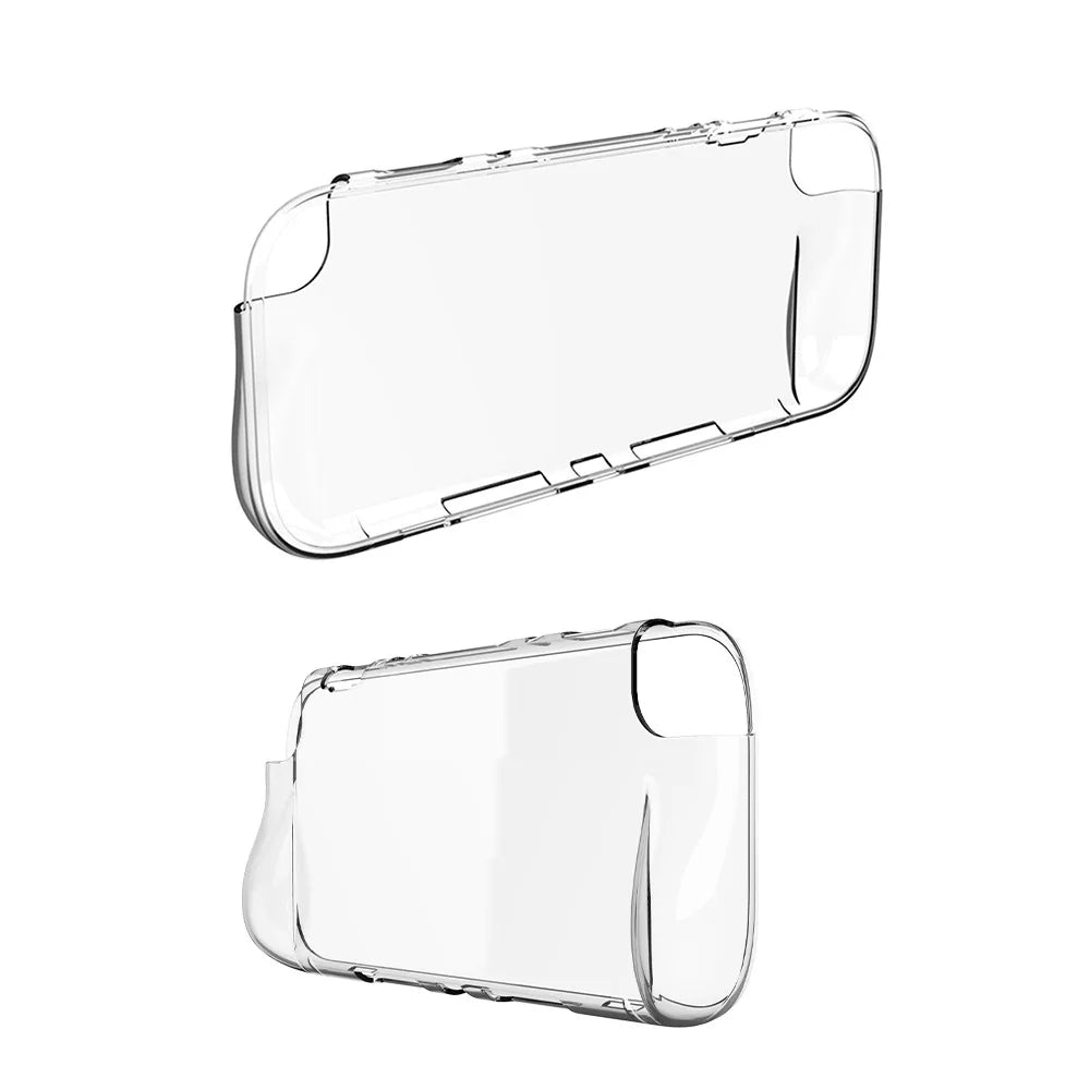 Ergonomic Grip Transparent Shockproof Case for Nintendo Switch 2 (2025)