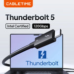 CABLETIME 120Gbps Thunderbolt 5 Cable