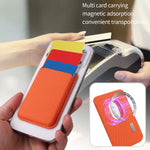 Slim Fabric MagSafe Card Holder Wallet