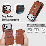 2-in-1 Zipper Wallet Case with Detachable Lanyard for iPhone 17 Series
