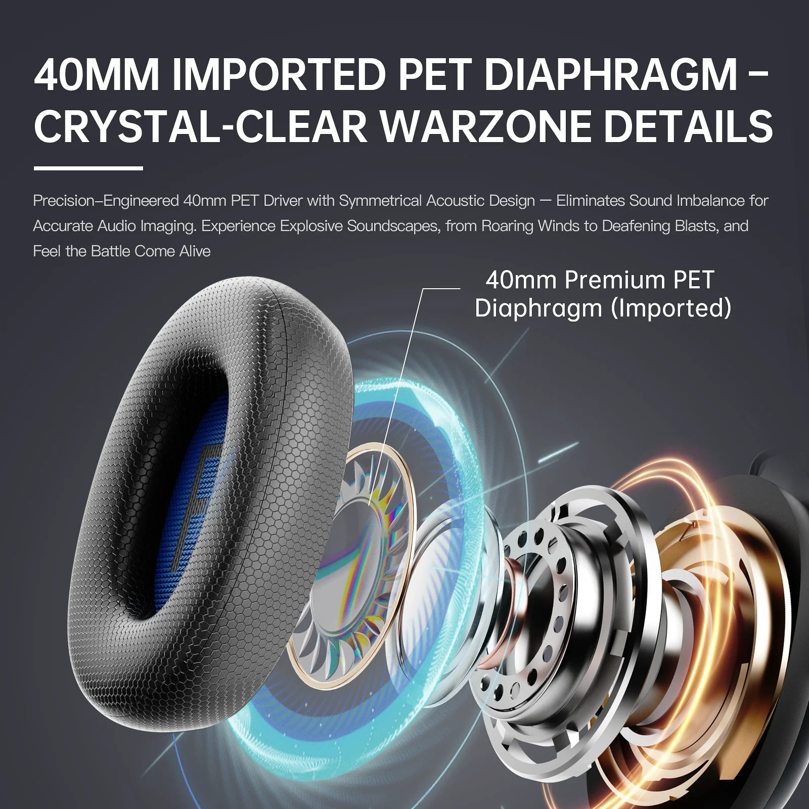 iKF V12 Over-Ear Gaming Headphones