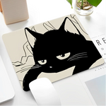 Black Cat Themed Mousepad