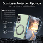 Premium Skin-Feel Case with 360° Kickstand for Samsung Galaxy Z Fold 8