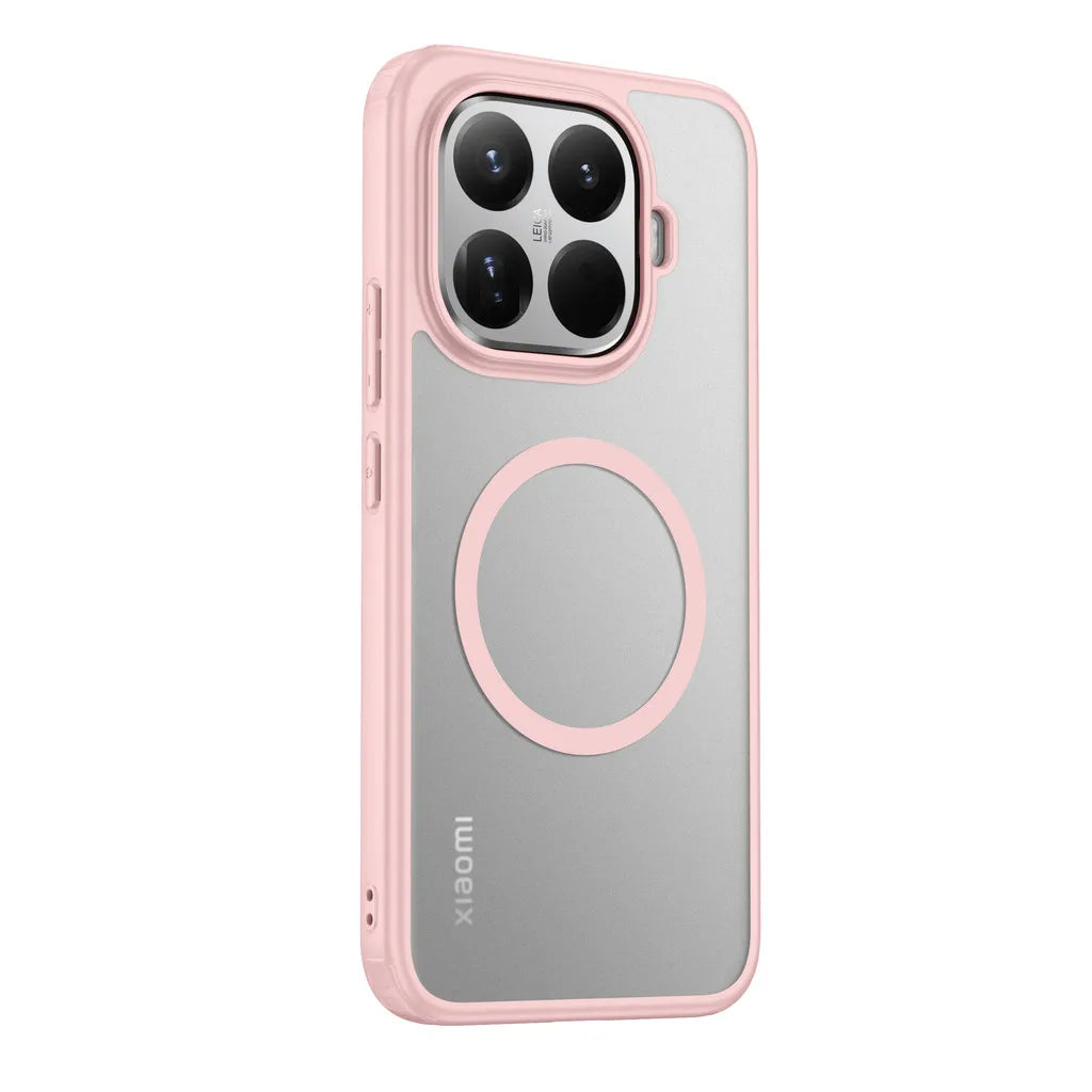 Matte Translucent Shockproof Magnetic Case for Xiaomi 15T / 15T Pro
