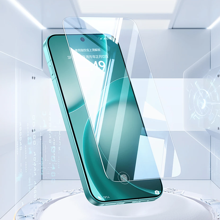 2-Pack Full-Screen Tempered Glass Screen Protector with Anti-Fingerprint Coating for OPPO Find X9 Series