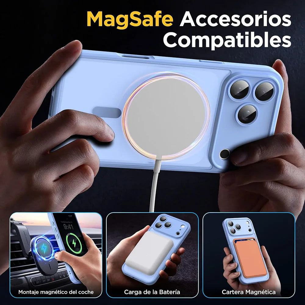 Shockproof MagSafe Case with Corner Airbag Protection for iPhone 17 Series